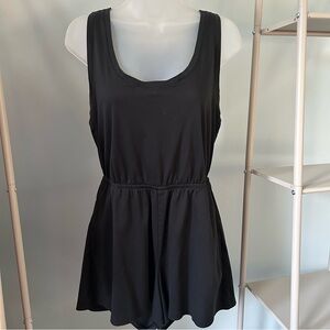 GAP Black Racerback Cutout Romper